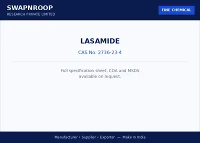 Lasamide CAS 2736-23-4 - SRPL