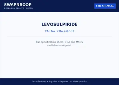 LEVOSULPIRIDE CAS 23672-07-03 - SRPL