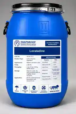 Loratadine (CAS 79794-75-5) - manufacturer, supplier & exporter India - SRPL