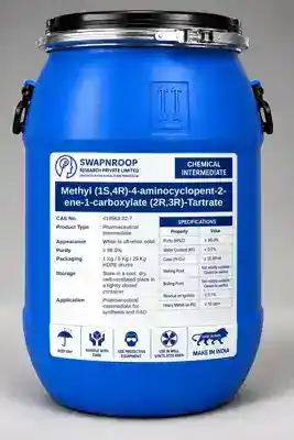 Methyl (1S,4R)-4-aminocyclopent-2-ene-1-carboxylate (2R,3R)-Tartrate CAS 419563-22-7 - SRPL