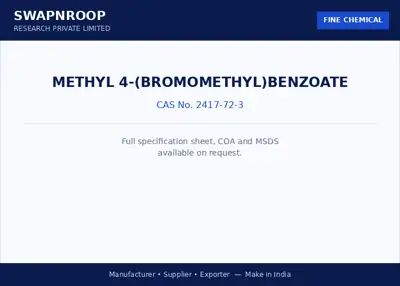 Methyl 4-(bromomethyl)benzoate CAS 2417-72-3 - SRPL