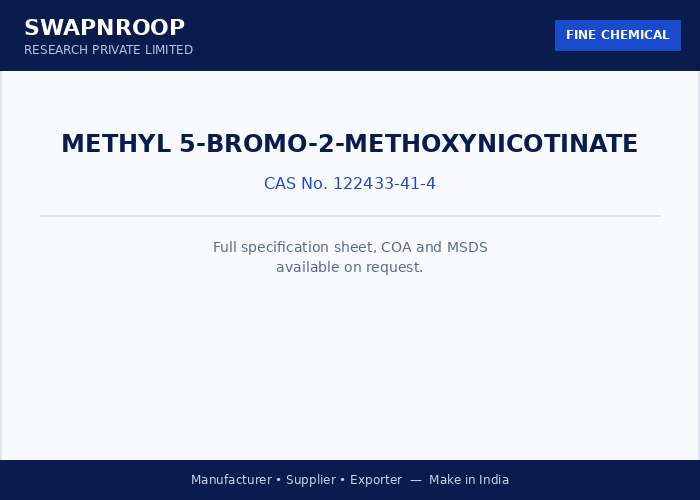 Methyl 5-bromo-2-methoxynicotinate