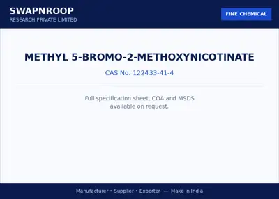 Methyl 5-bromo-2-methoxynicotinate CAS 122433-41-4 - SRPL
