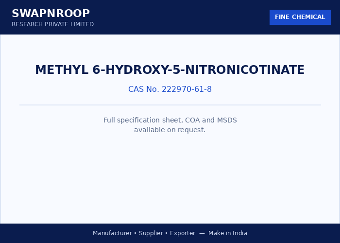 Methyl 6-hydroxy-5-nitronicotinate