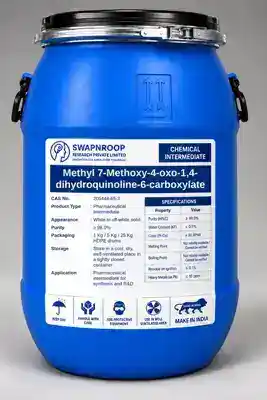 Methyl 7-Methoxy-4-oxo-1,4-dihydroquinoline-6-carboxylate CAS 205448-65-3 - SRPL