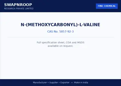 N-(Methoxycarbonyl)-L-valine CAS 5857-92-3 - SRPL