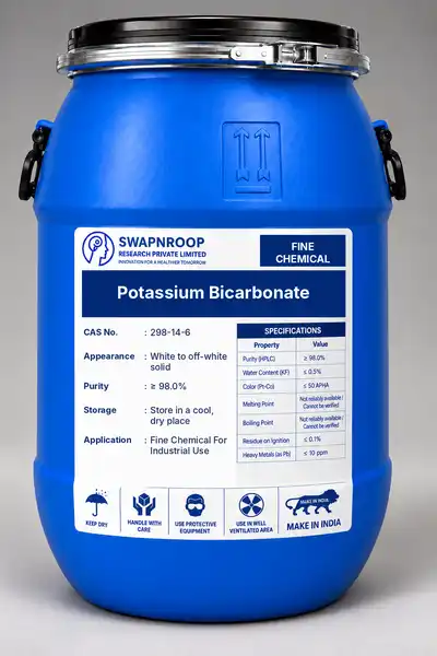 Potassium Bicarbonate (CAS 298-14-6) - manufacturer, supplier & exporter India - SRPL