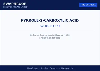 Pyrrole-2-carboxylic Acid CAS 634-97-9 - SRPL