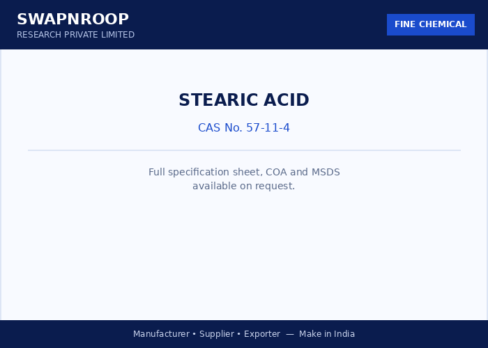 Stearic Acid