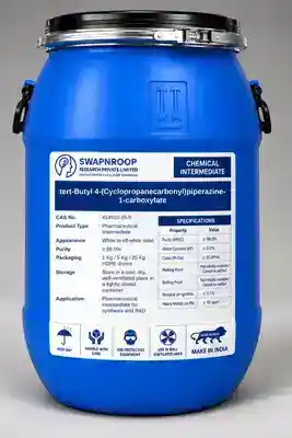 tert-Butyl 4-(Cyclopropanecarbonyl)piperazine-1-carboxylate (CAS 414910-15-9) - manufacturer, supplier & exporter India - SRPL