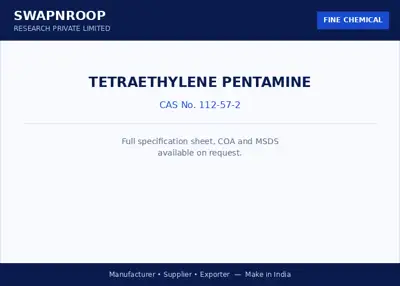 Tetraethylene Pentamine CAS 112-57-2 - SRPL