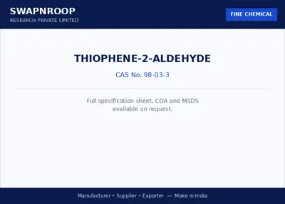 Thiophene-2-aldehyde CAS 98-03-3 - SRPL