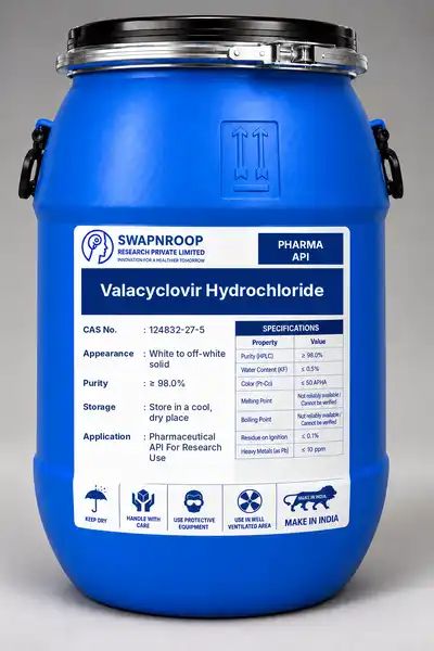 Valacyclovir Hydrochloride (CAS 124832-27-5) - manufacturer, supplier & exporter India - SRPL
